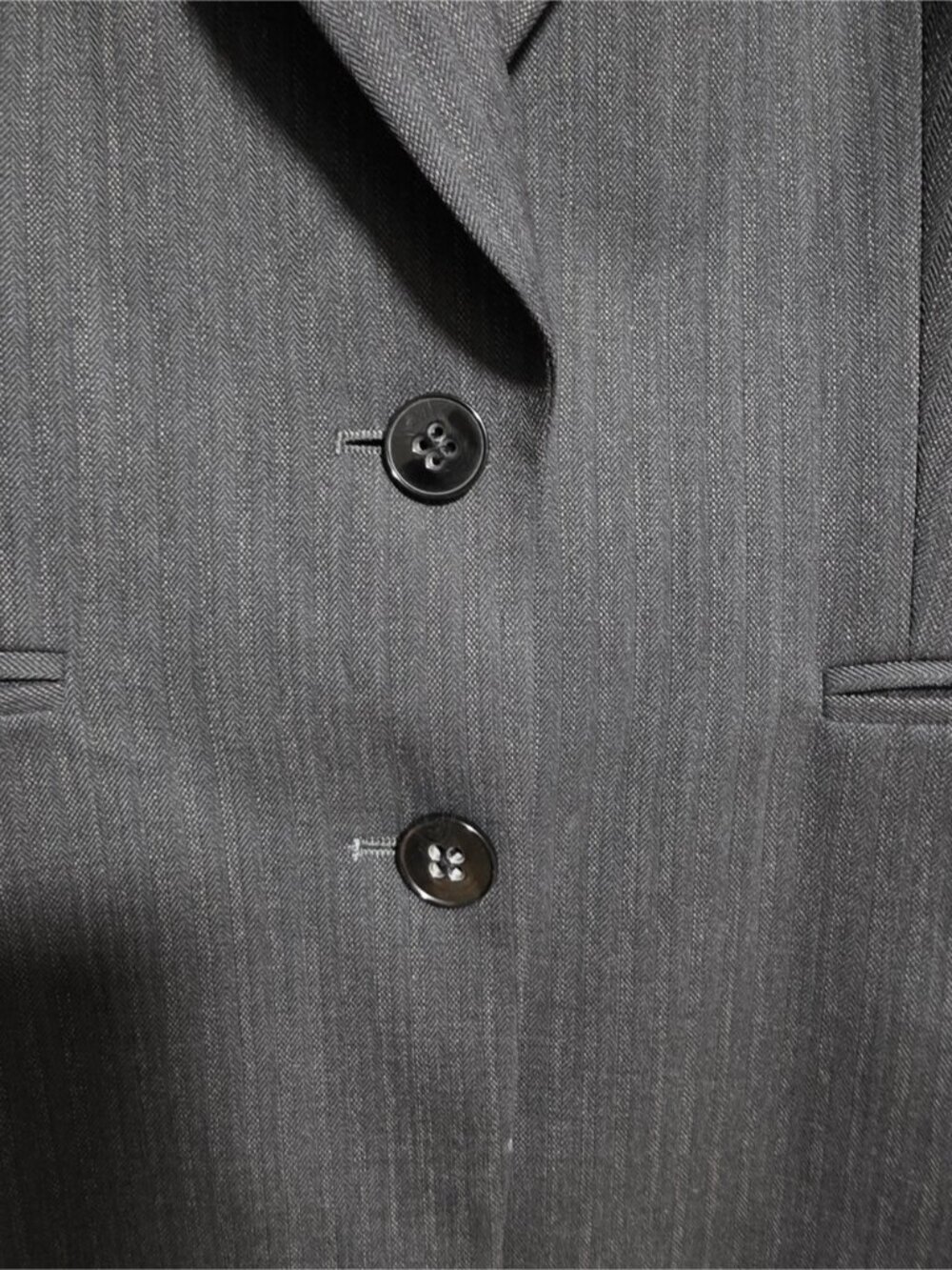 Hugo Boss Charcoal Gray Tailored Blazer – EU 36 / US 4 / UK 8 - Picture 6 of 11